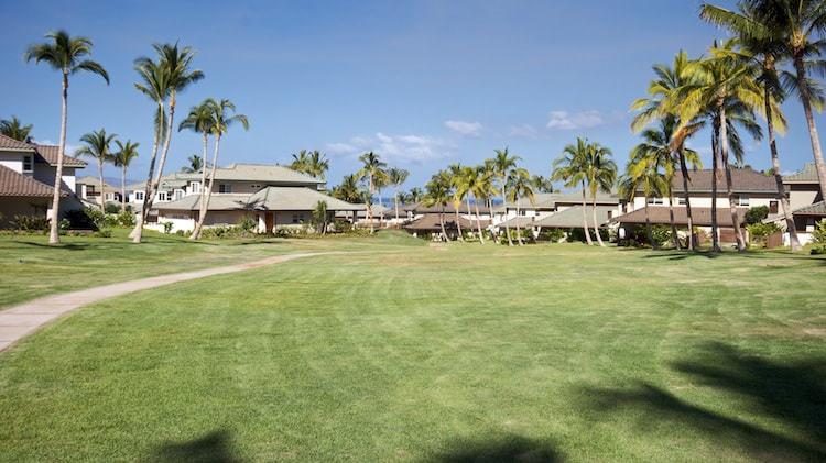 Nestled in and surrounded by holes for the 6th, 7th, 11th-14th greens for Old Wailea Blue Golf Course