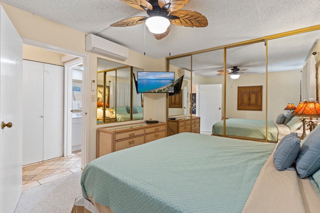 Bedroom with Split AC: